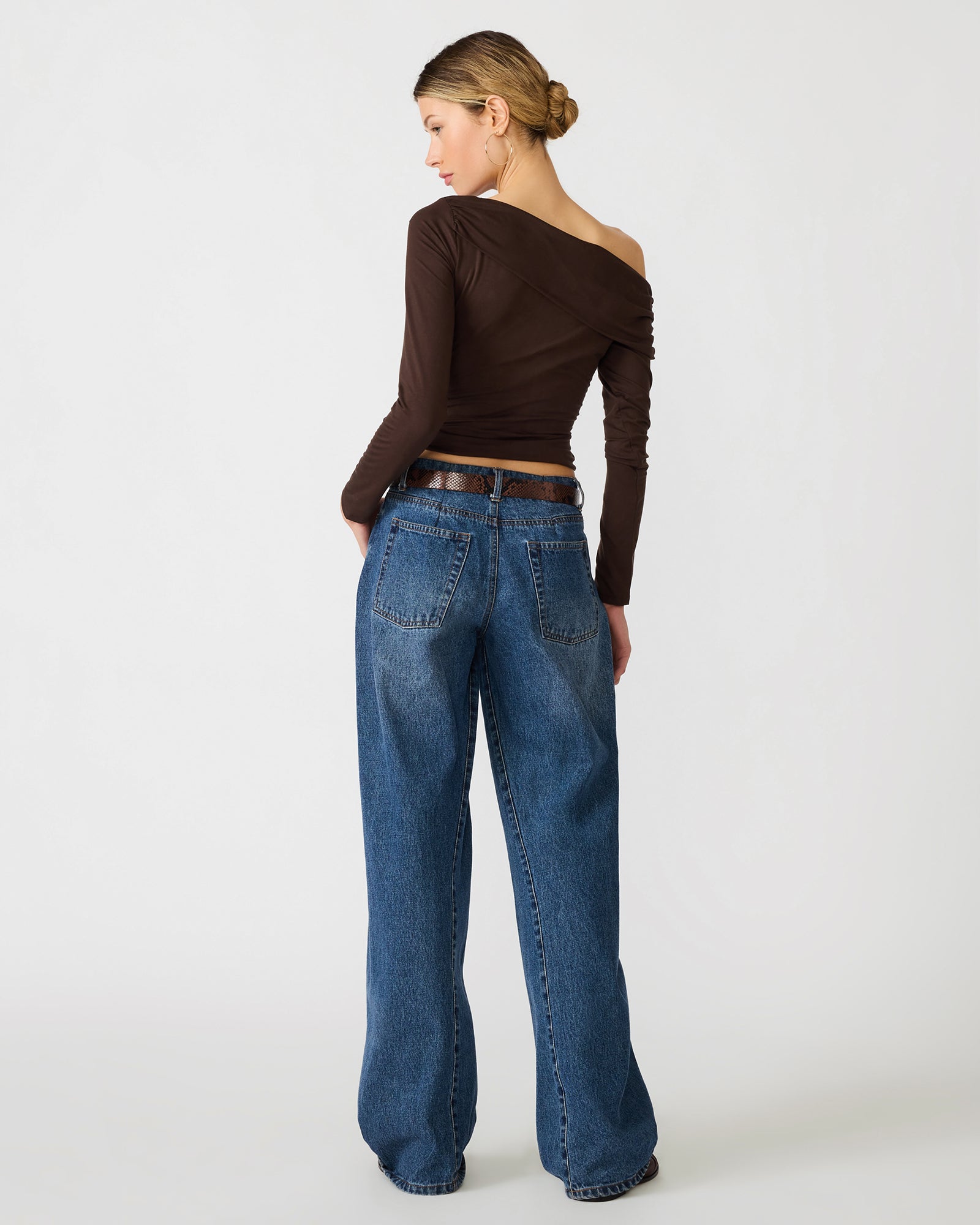 RYDER KNIT TOP WALNUT
