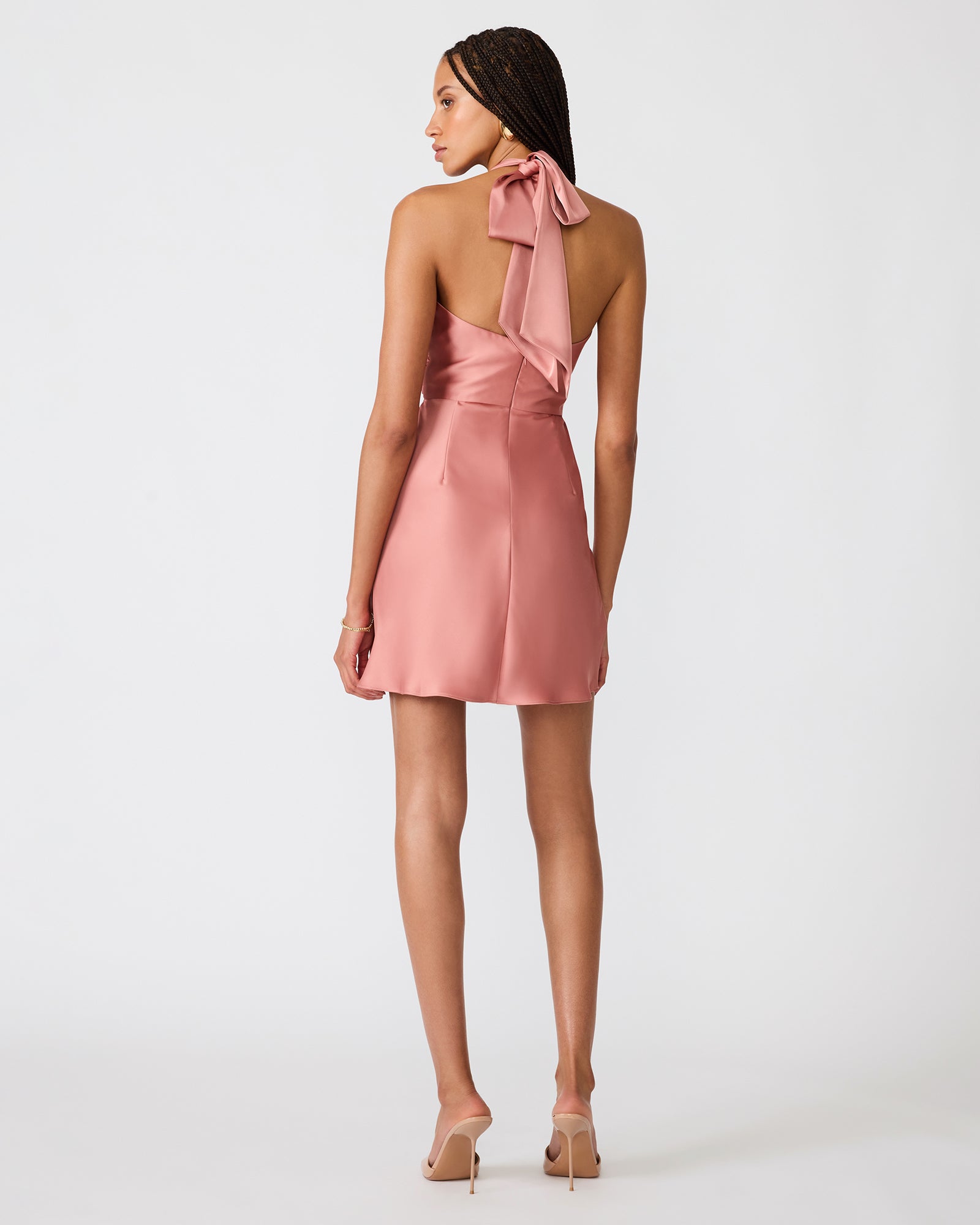 EVIANA DRESS ROSE NUDE
