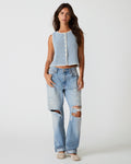 ANNYA SWEATER VEST BLUE ICE