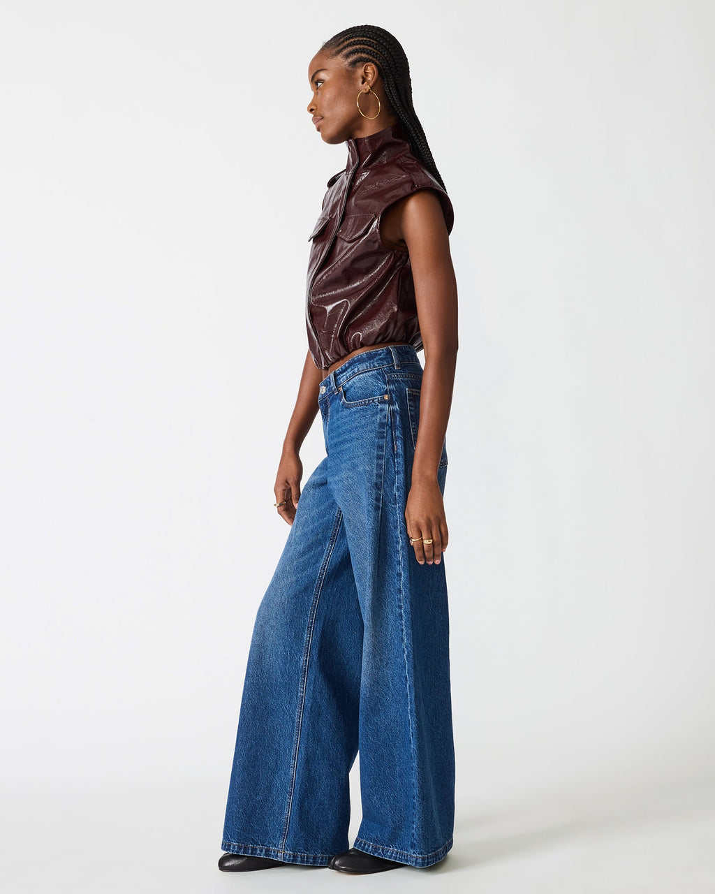 LUXIE VEST DEEP FIG