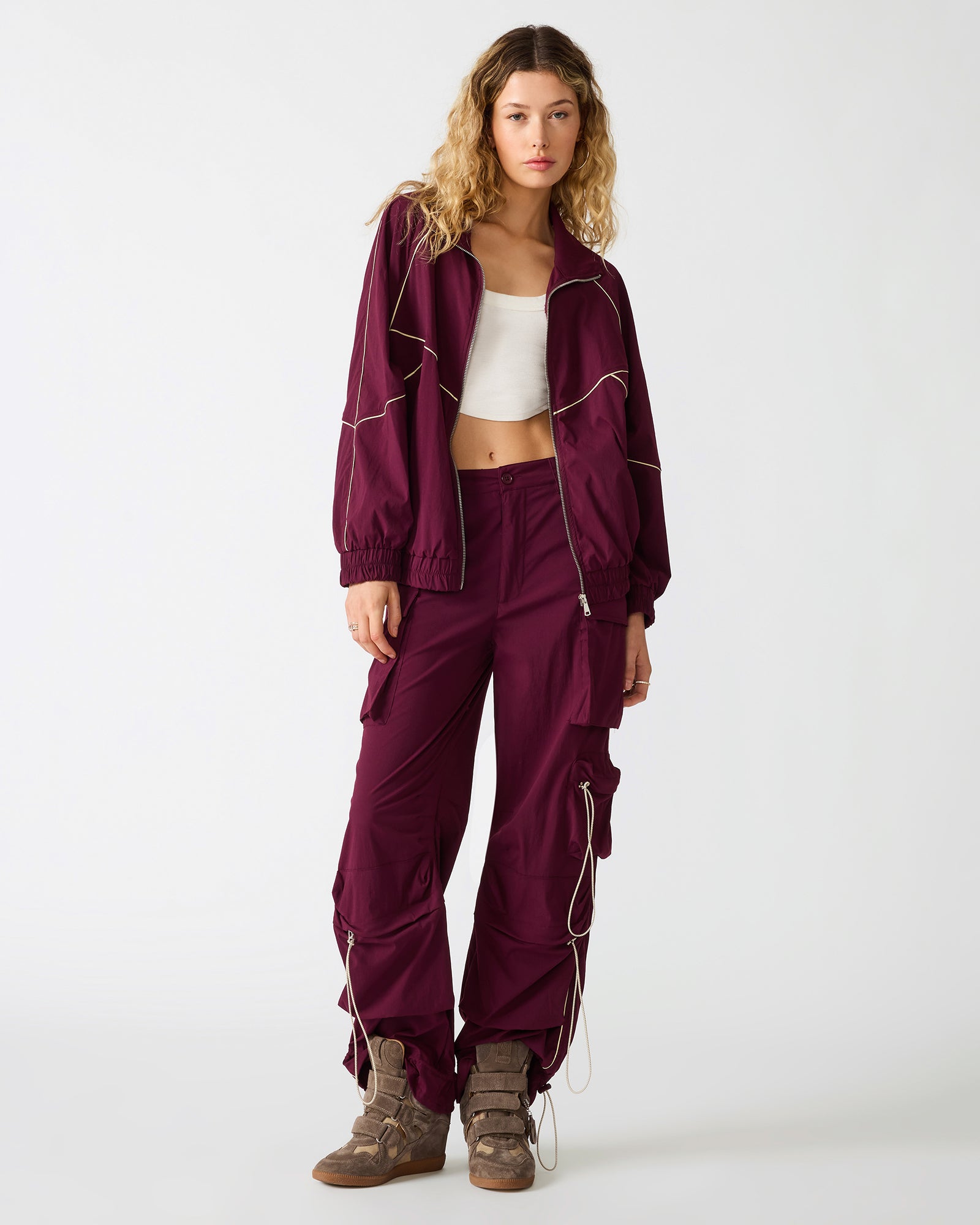 JACEY JACKET DEEP FIG