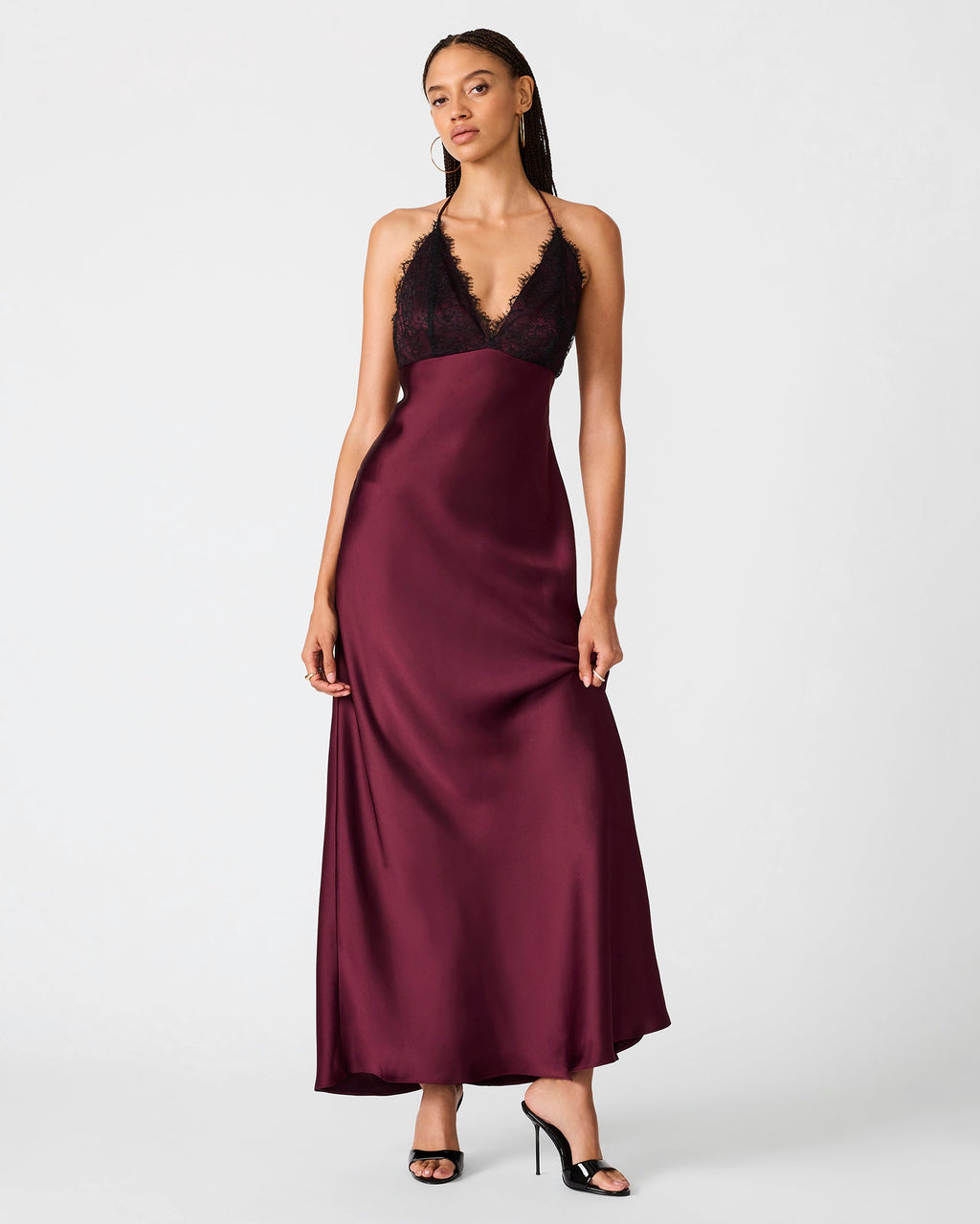 PHIA DRESS DEEP FIG