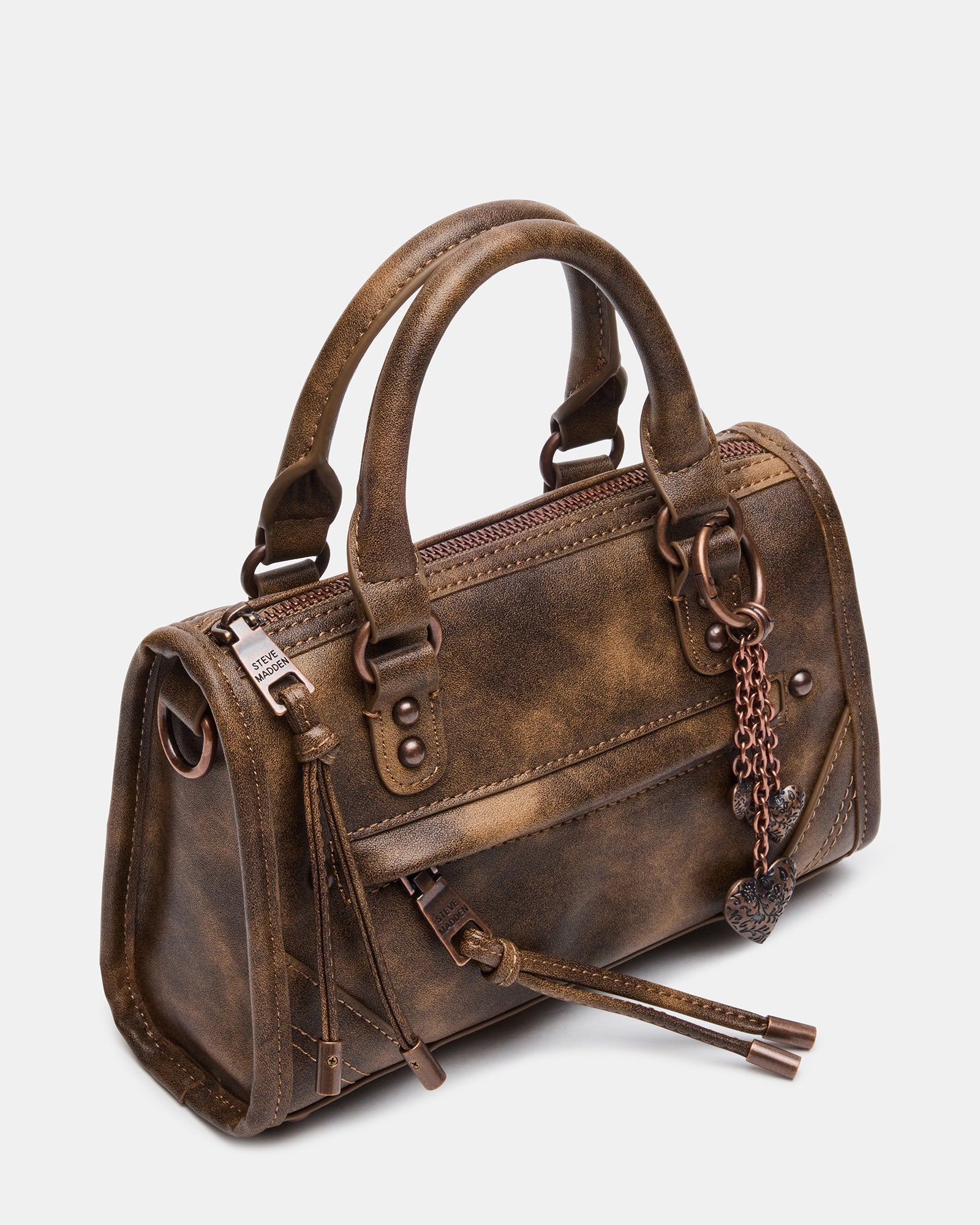 ELIDE BAG DISTRESSED BROWN