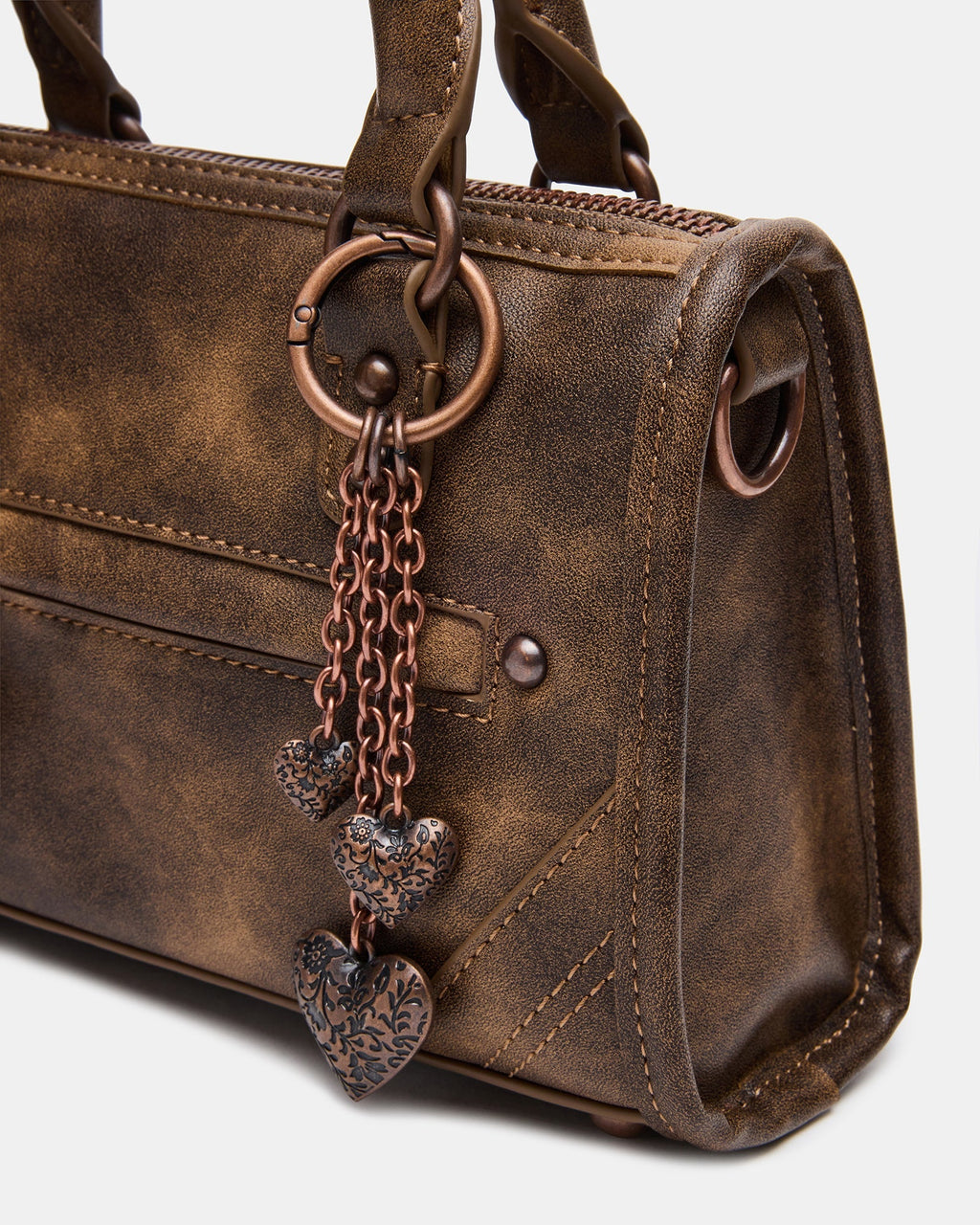 ELIDE BAG DISTRESSED BROWN
