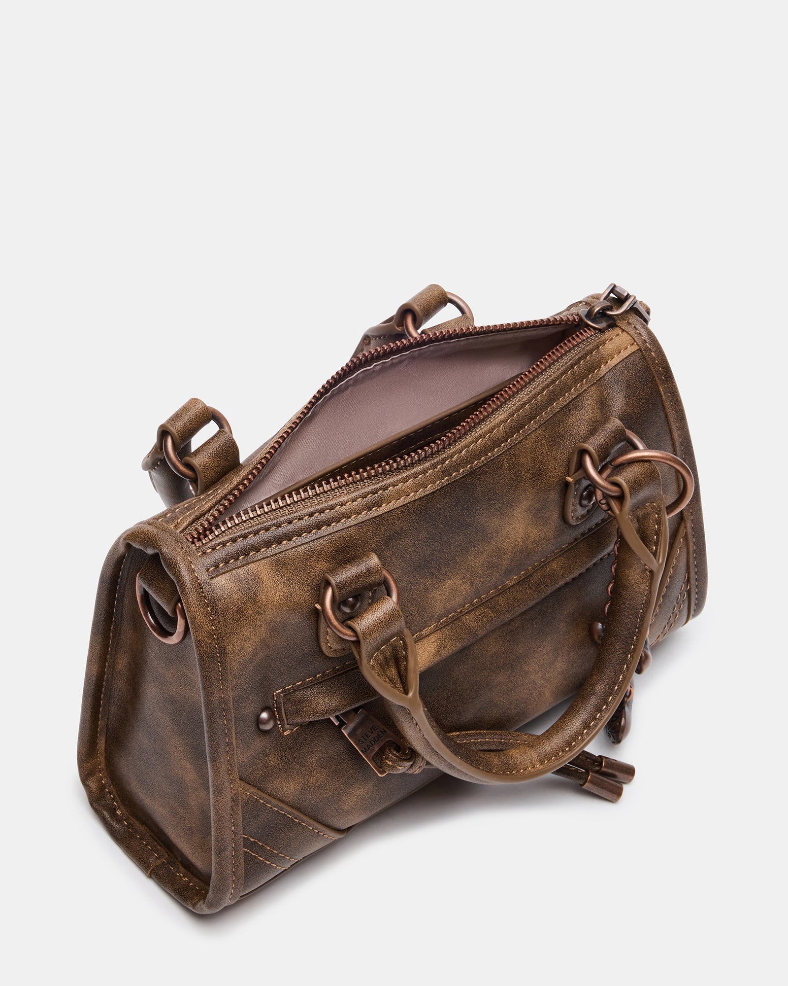 ELIDE BAG DISTRESSED BROWN