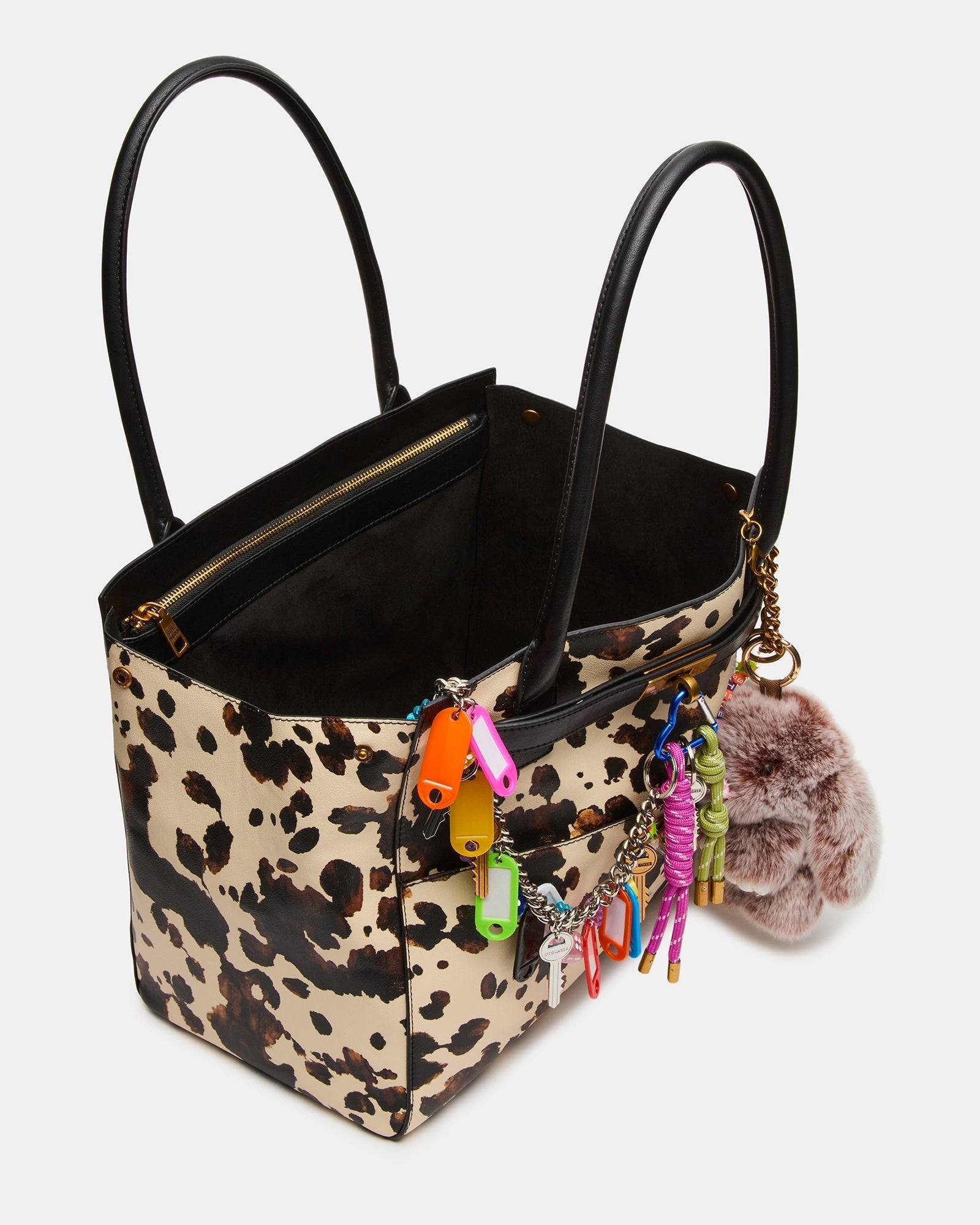 LEILANI BAG BROWN PRINT