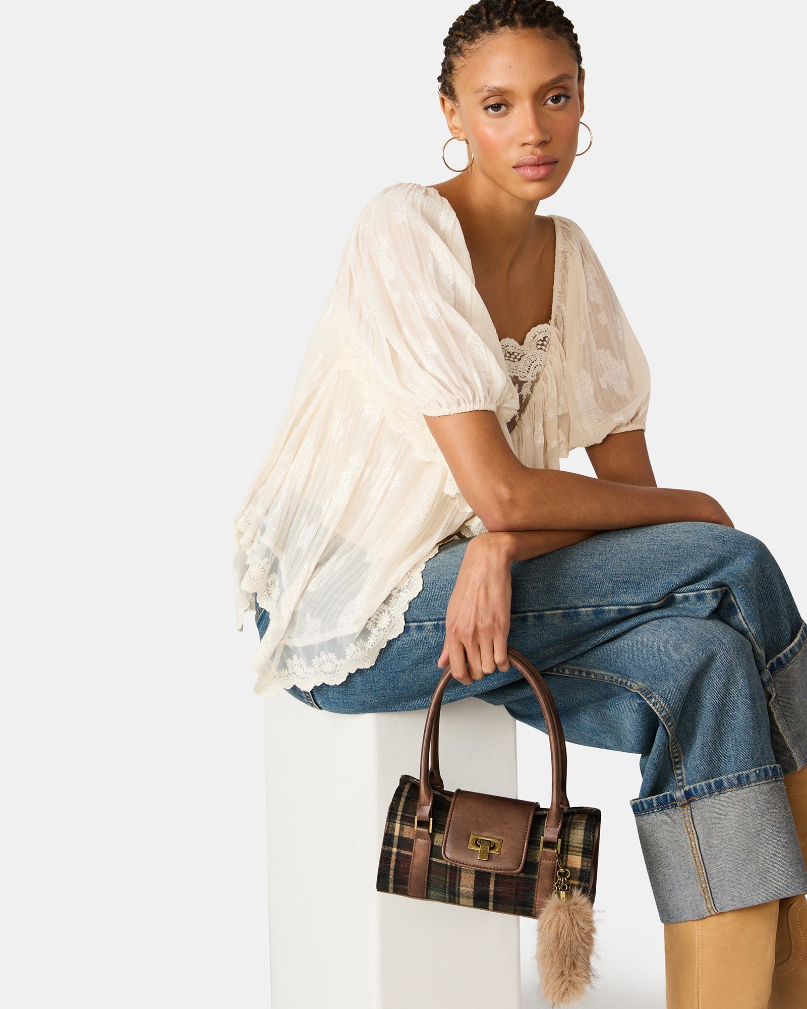 MAVI BAG PLAID