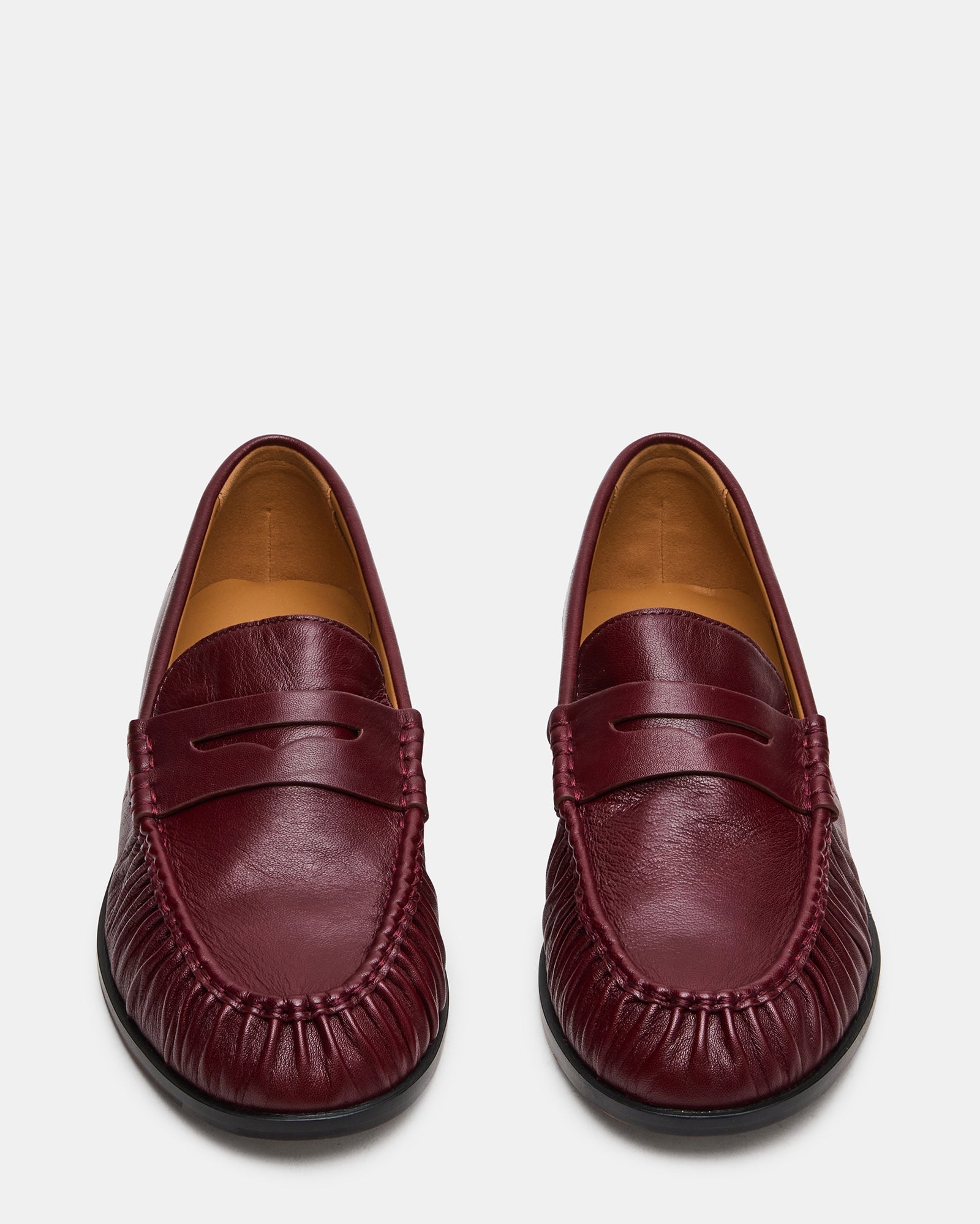 QUINCEY DARK CHERRY LEATHER