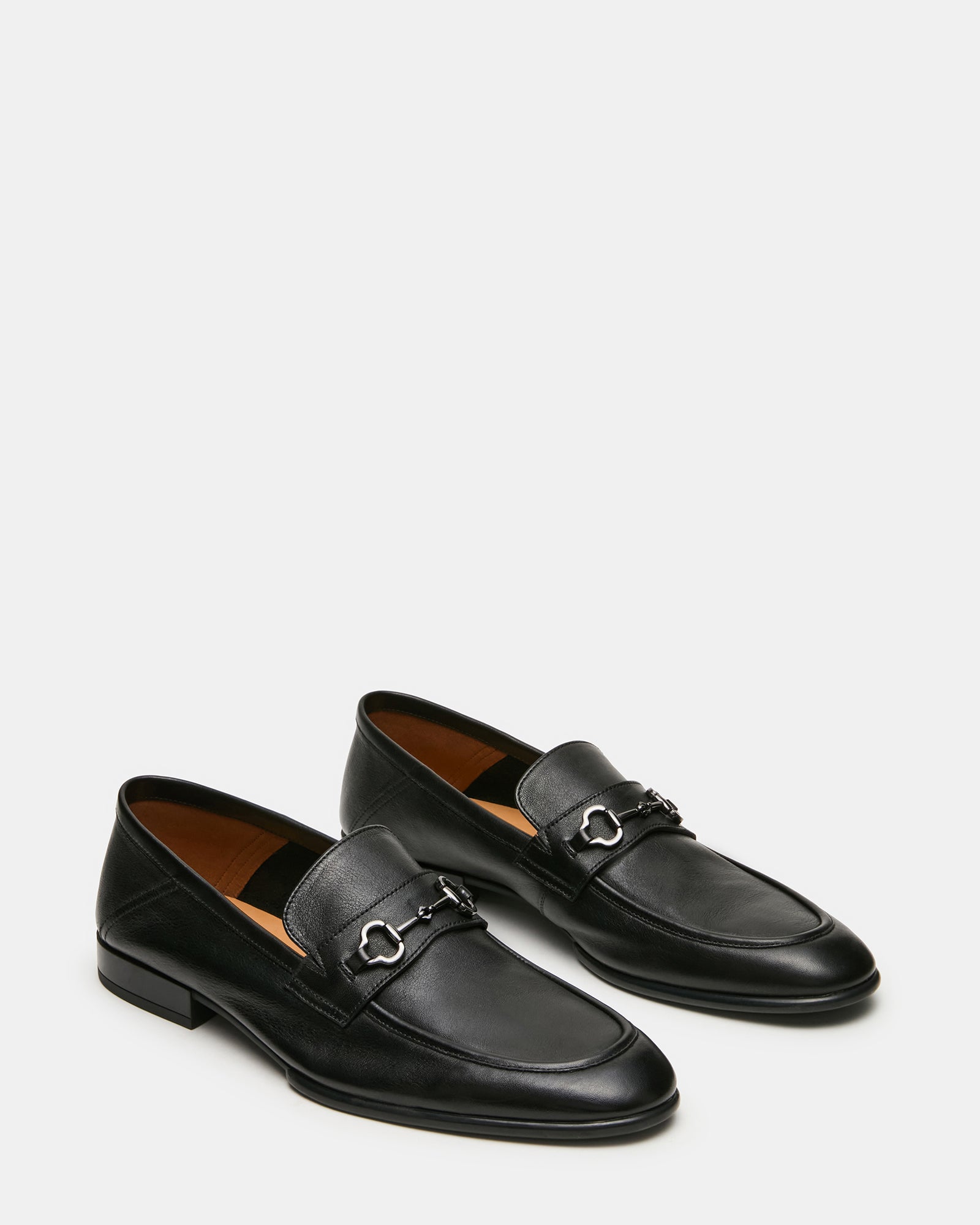 SCHMOOZE BLACK LEATHER