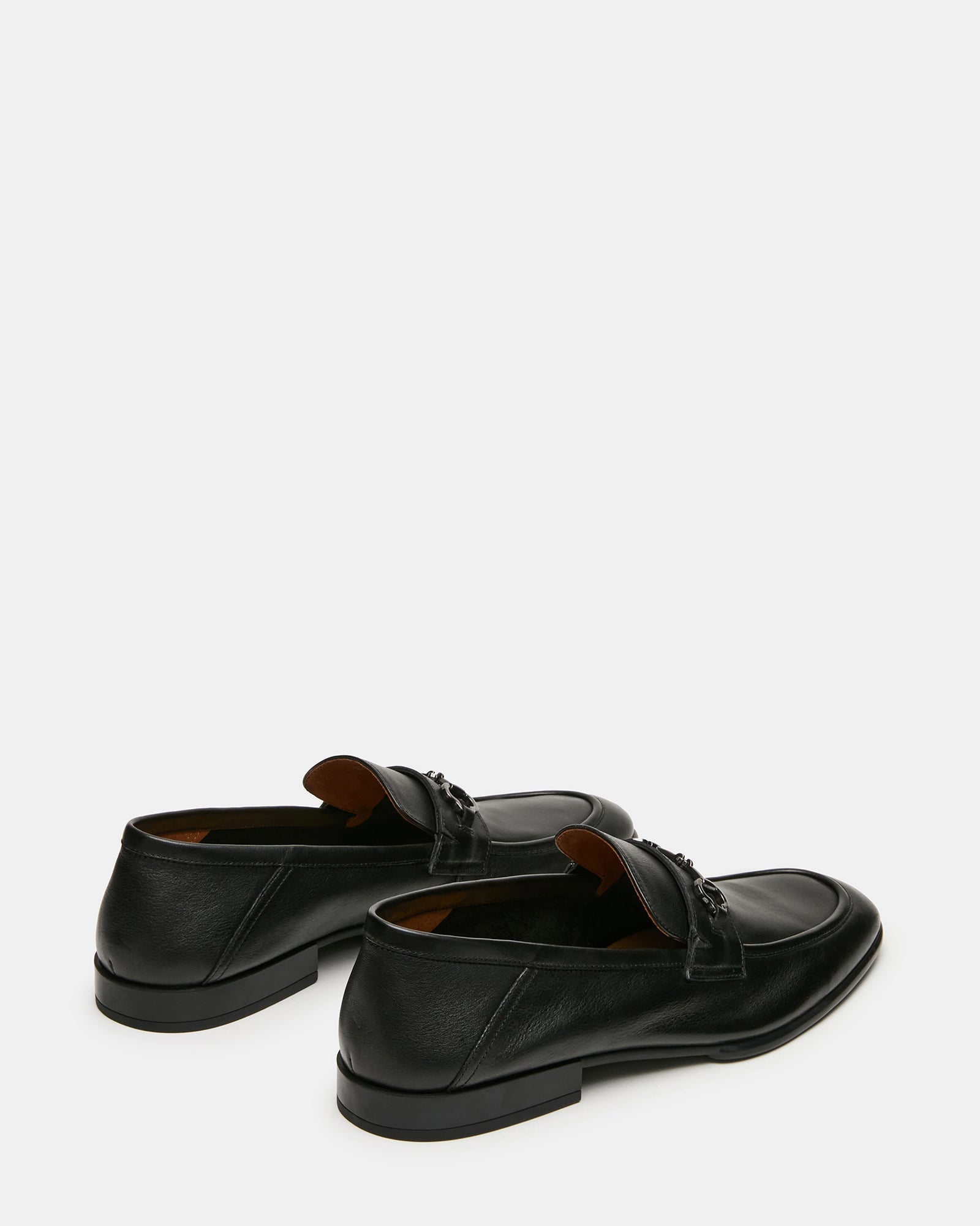 SCHMOOZE BLACK LEATHER