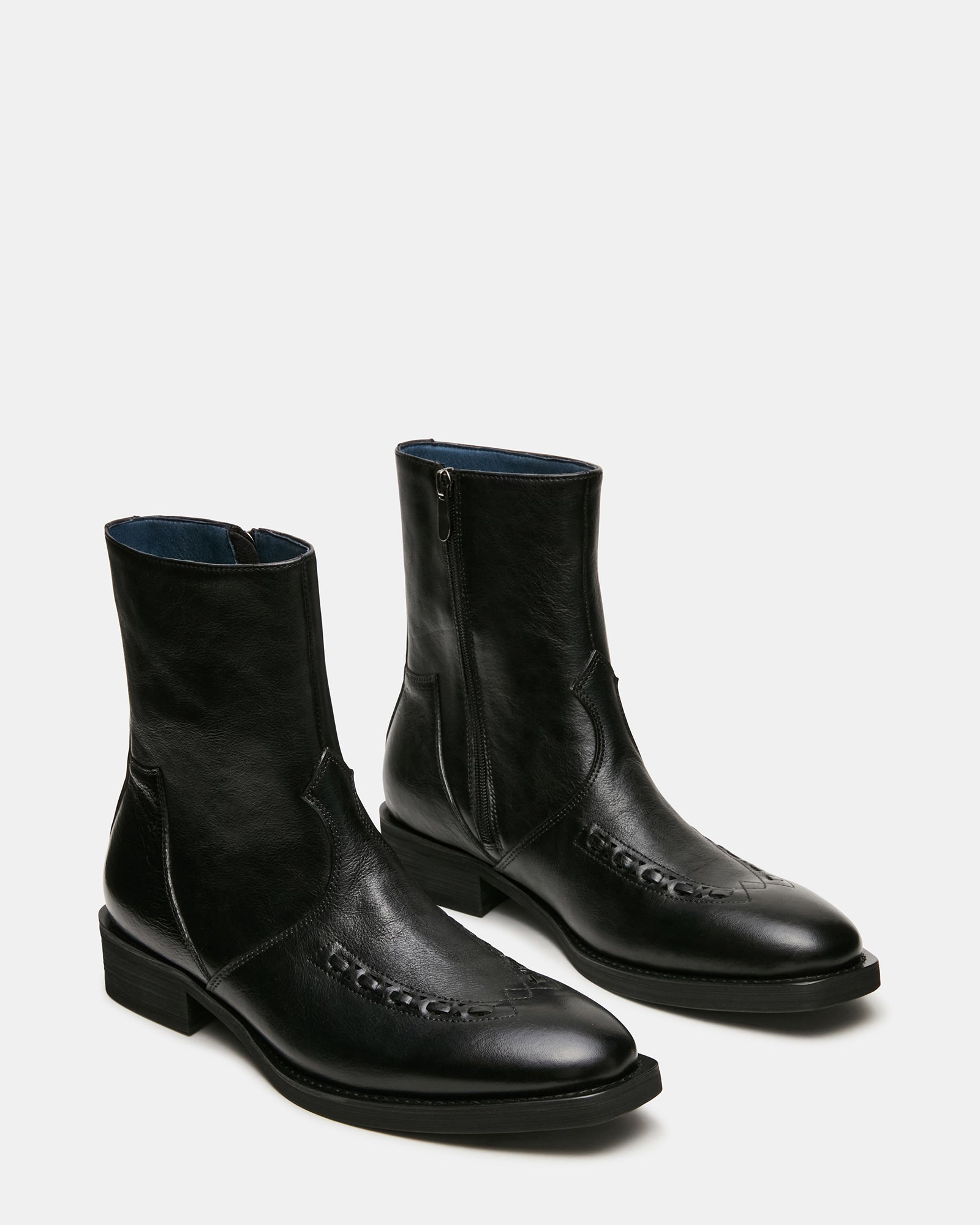 THIAGO BLACK LEATHER