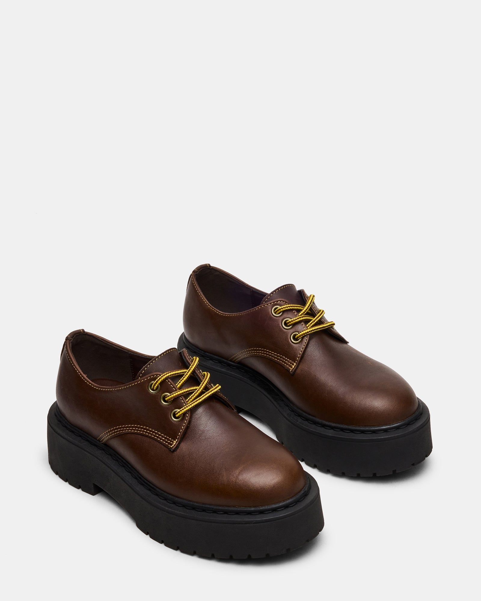 BURNEY BROWN LEATHER
