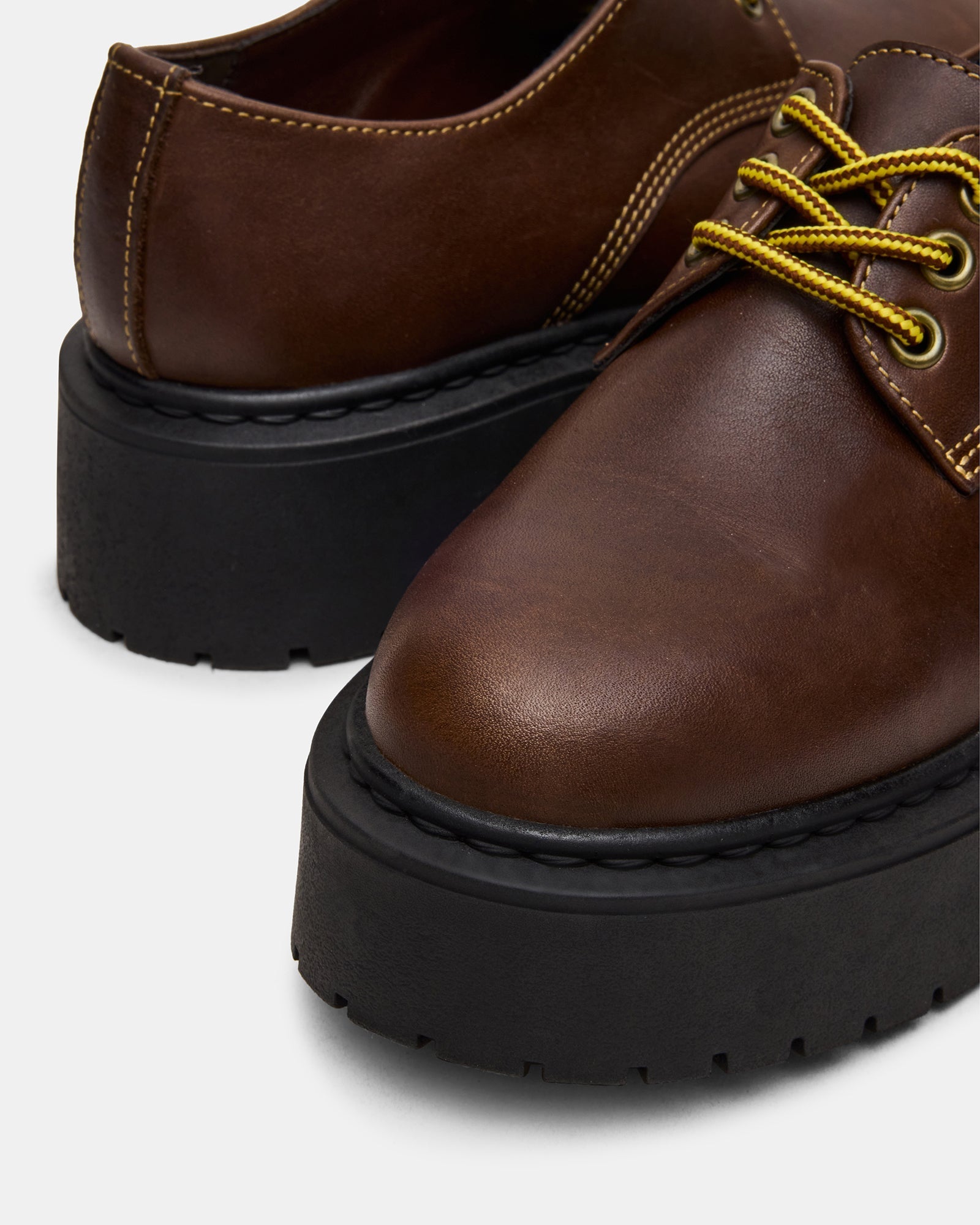 BURNEY BROWN LEATHER