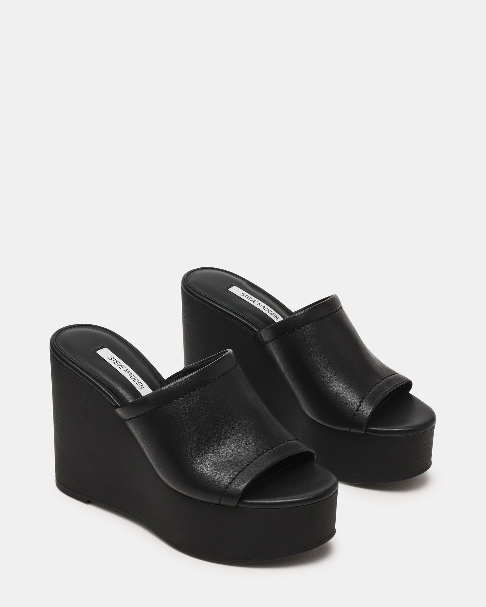CASSI BLACK LEATHER