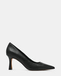 DELLA BLACK LEATHER