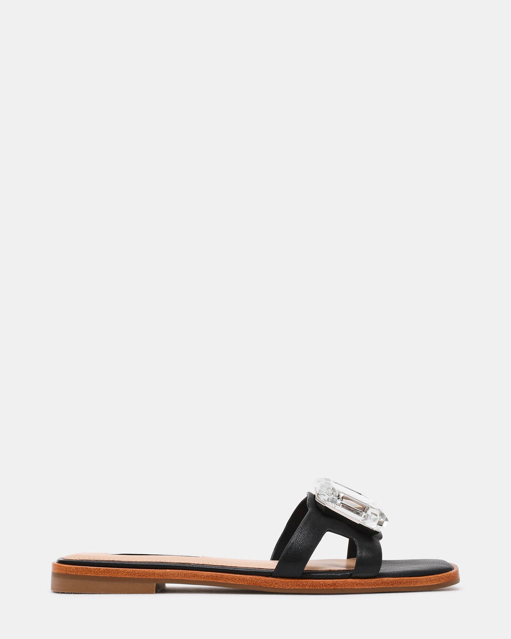 HALETTE BLACK LEATHER
