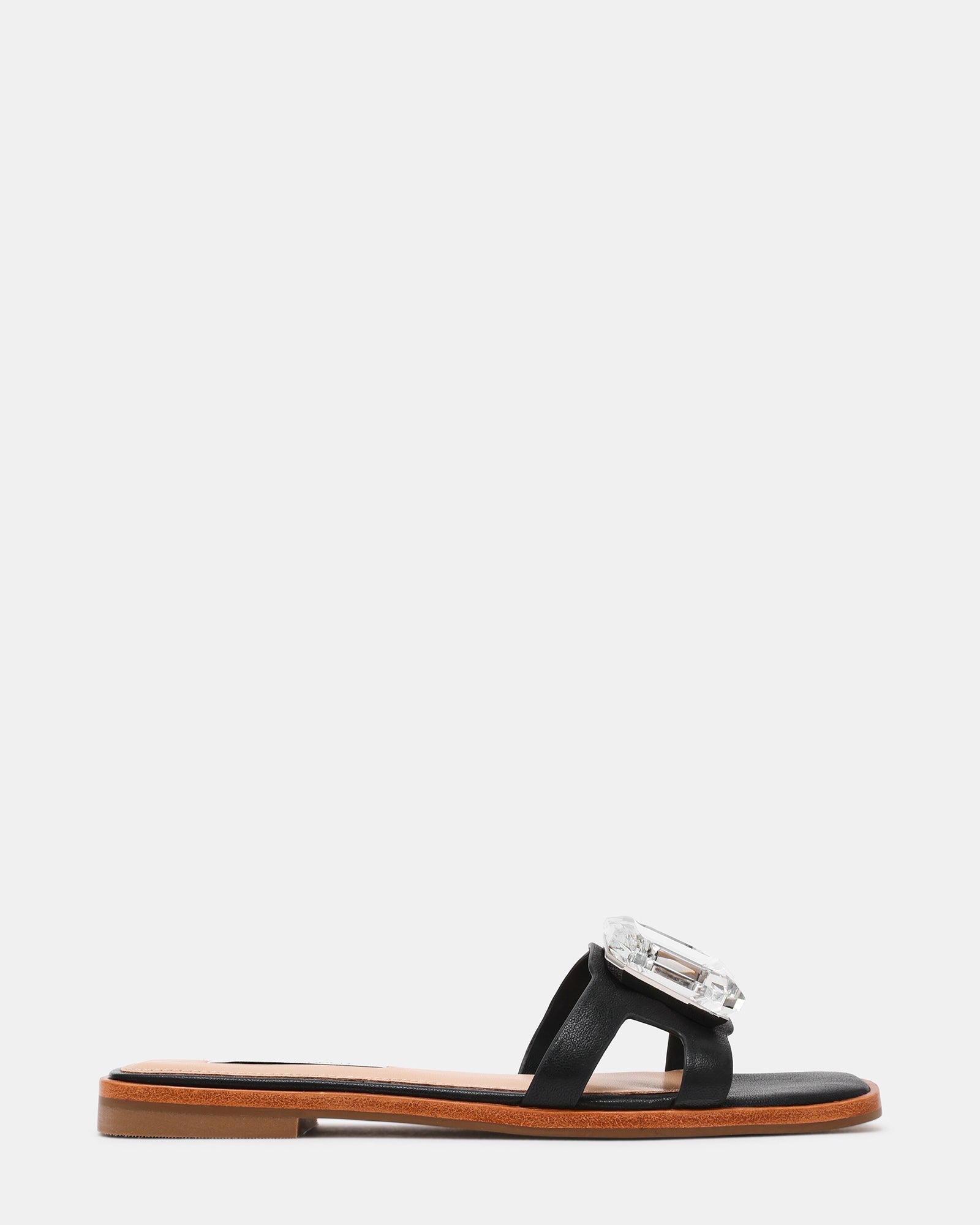 HALETTE BLACK LEATHER