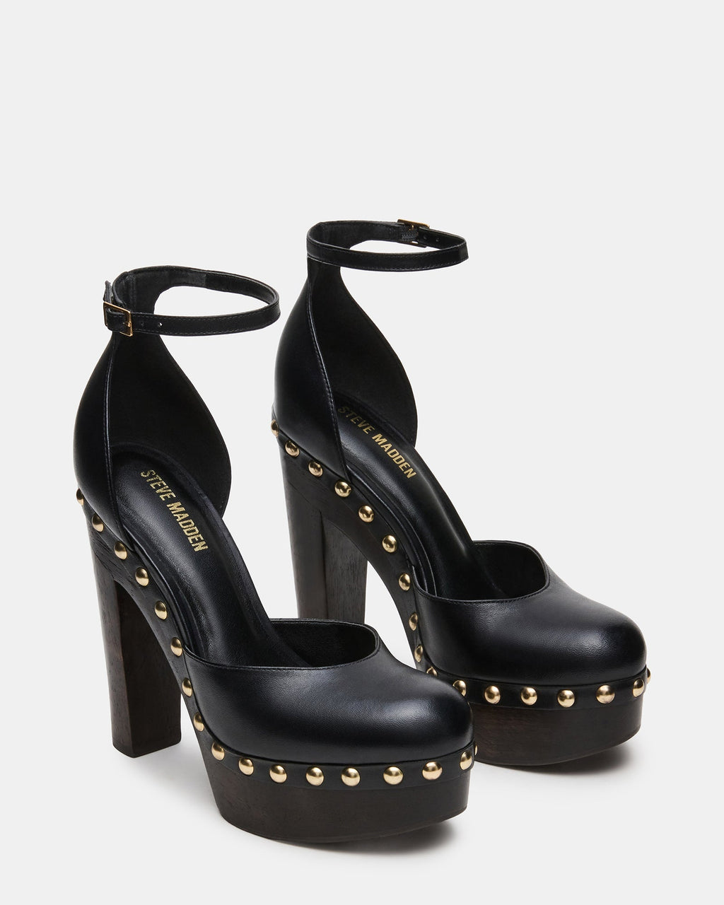 KAIA BLACK LEATHER