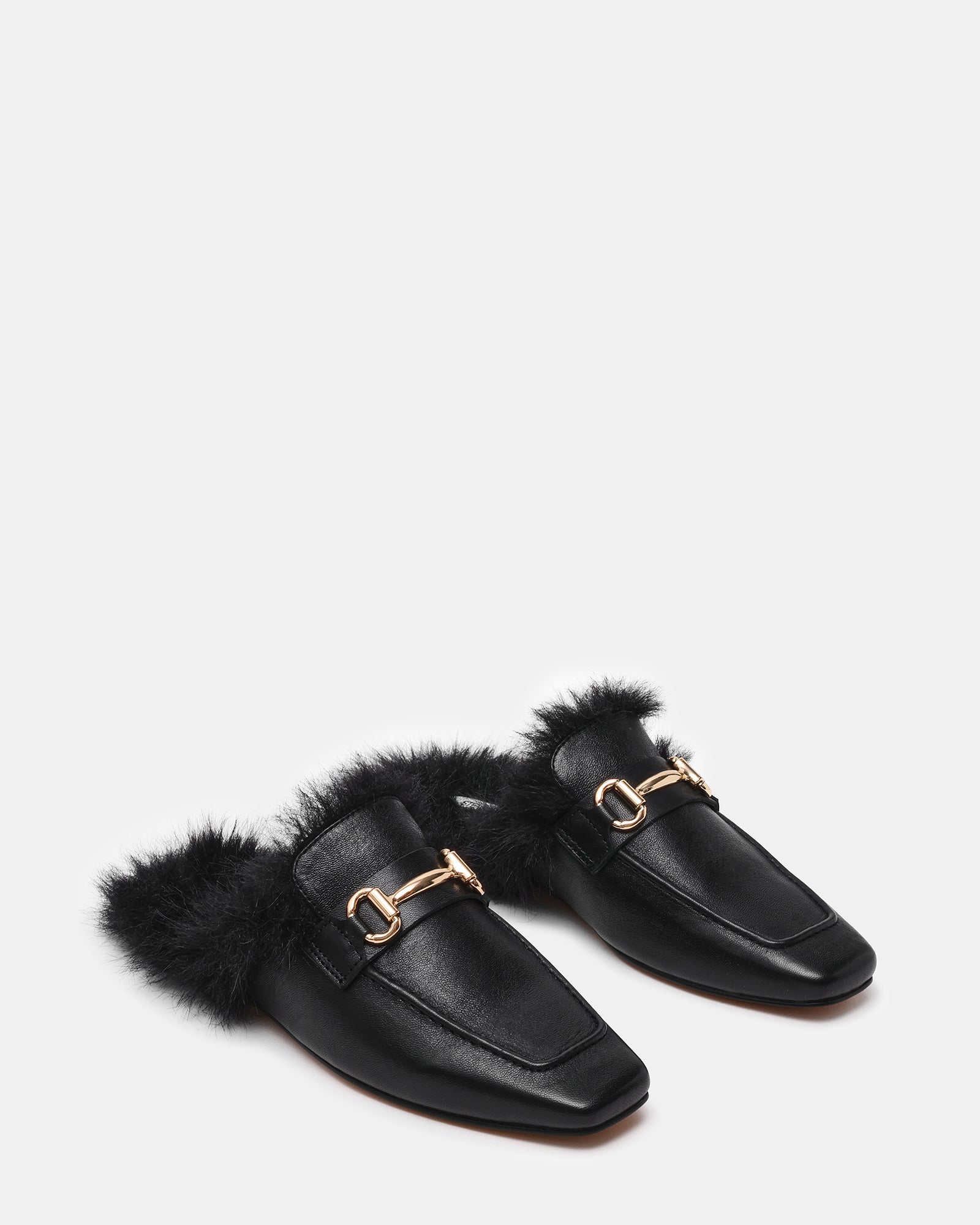 ROMEO FAUX FUR BLACK