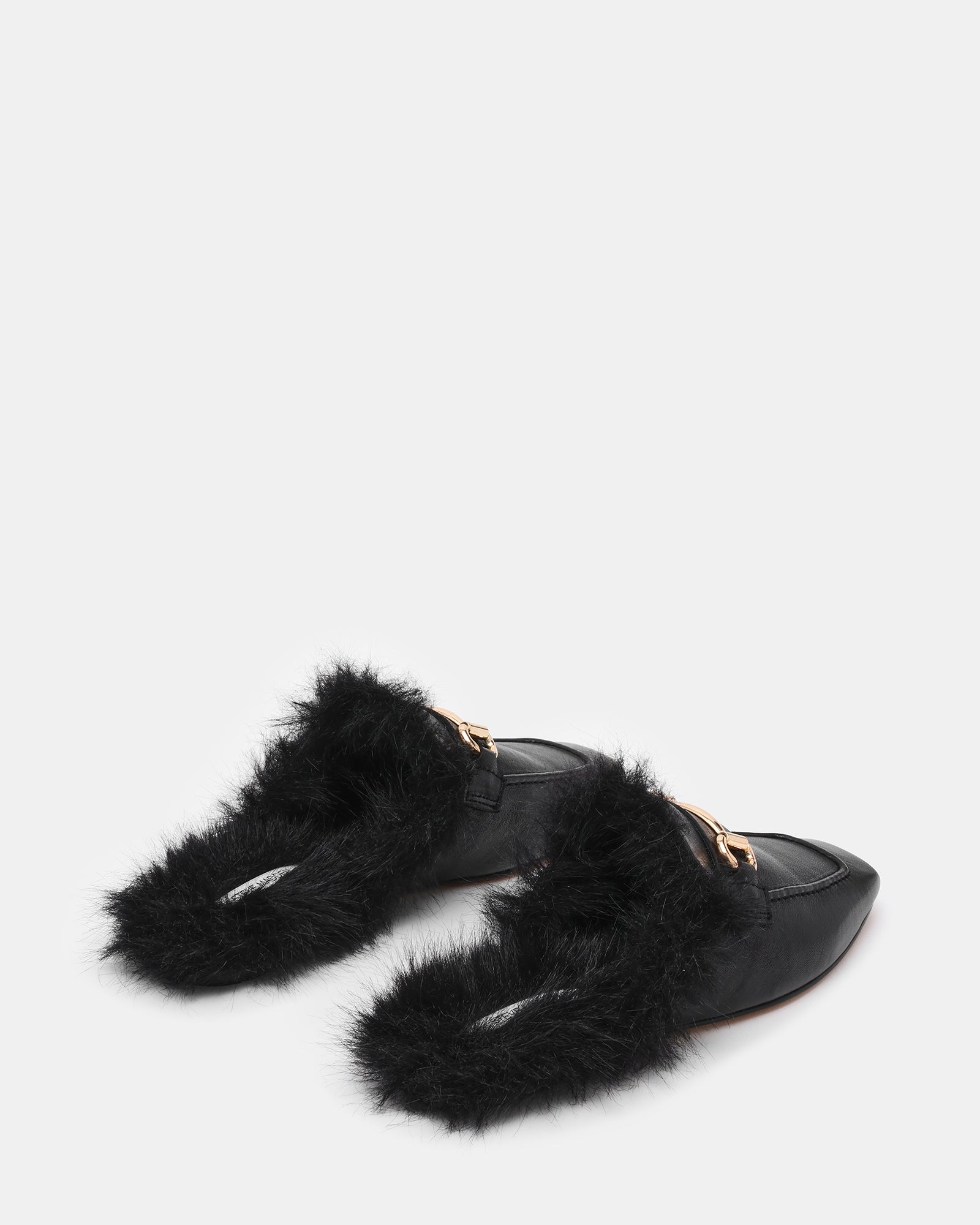 ROMEO FAUX FUR BLACK
