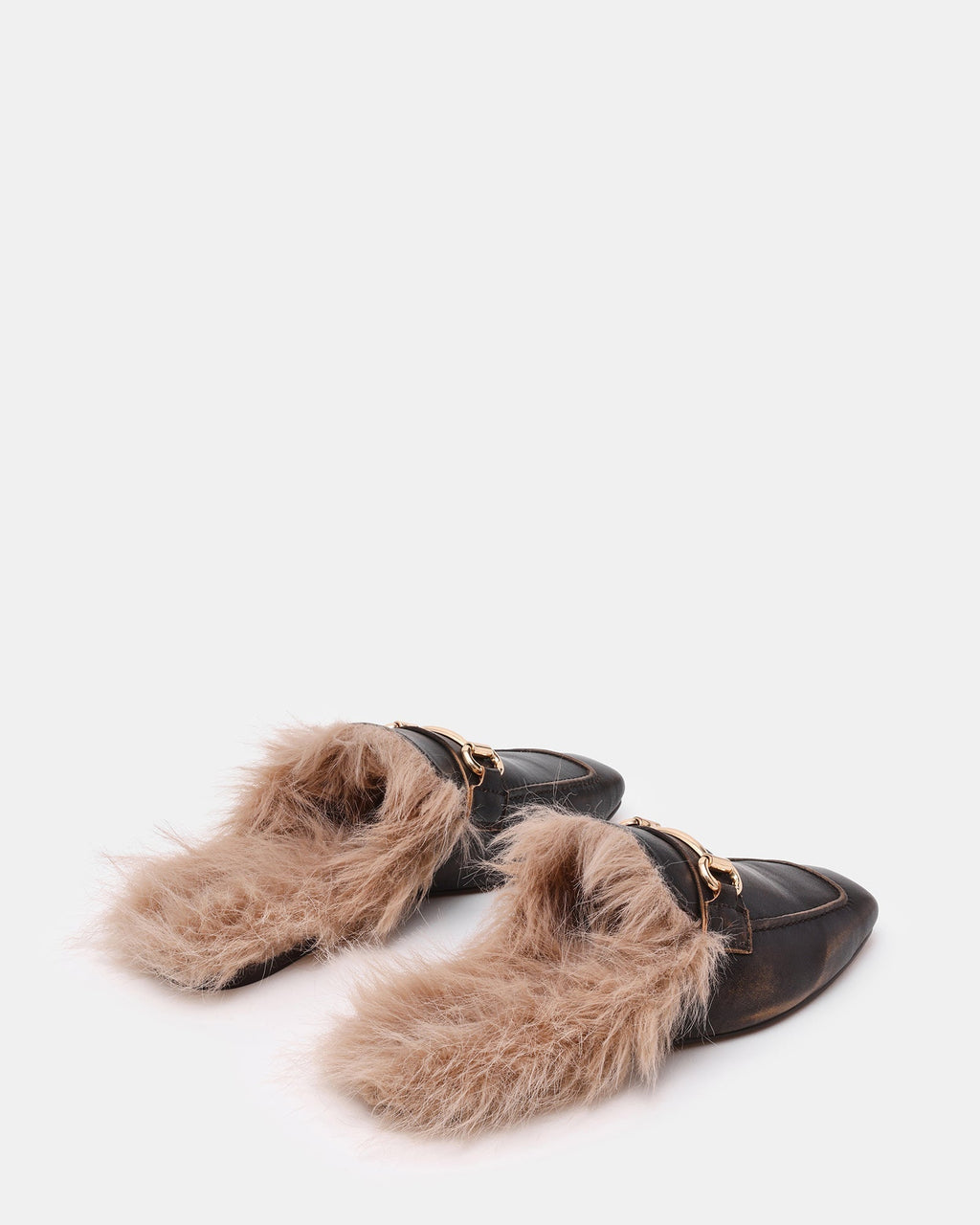 ROMEO FAUX FUR BROWN