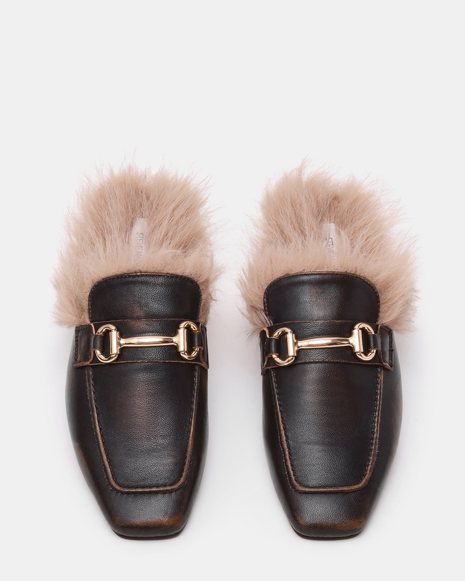 ROMEO FAUX FUR BROWN