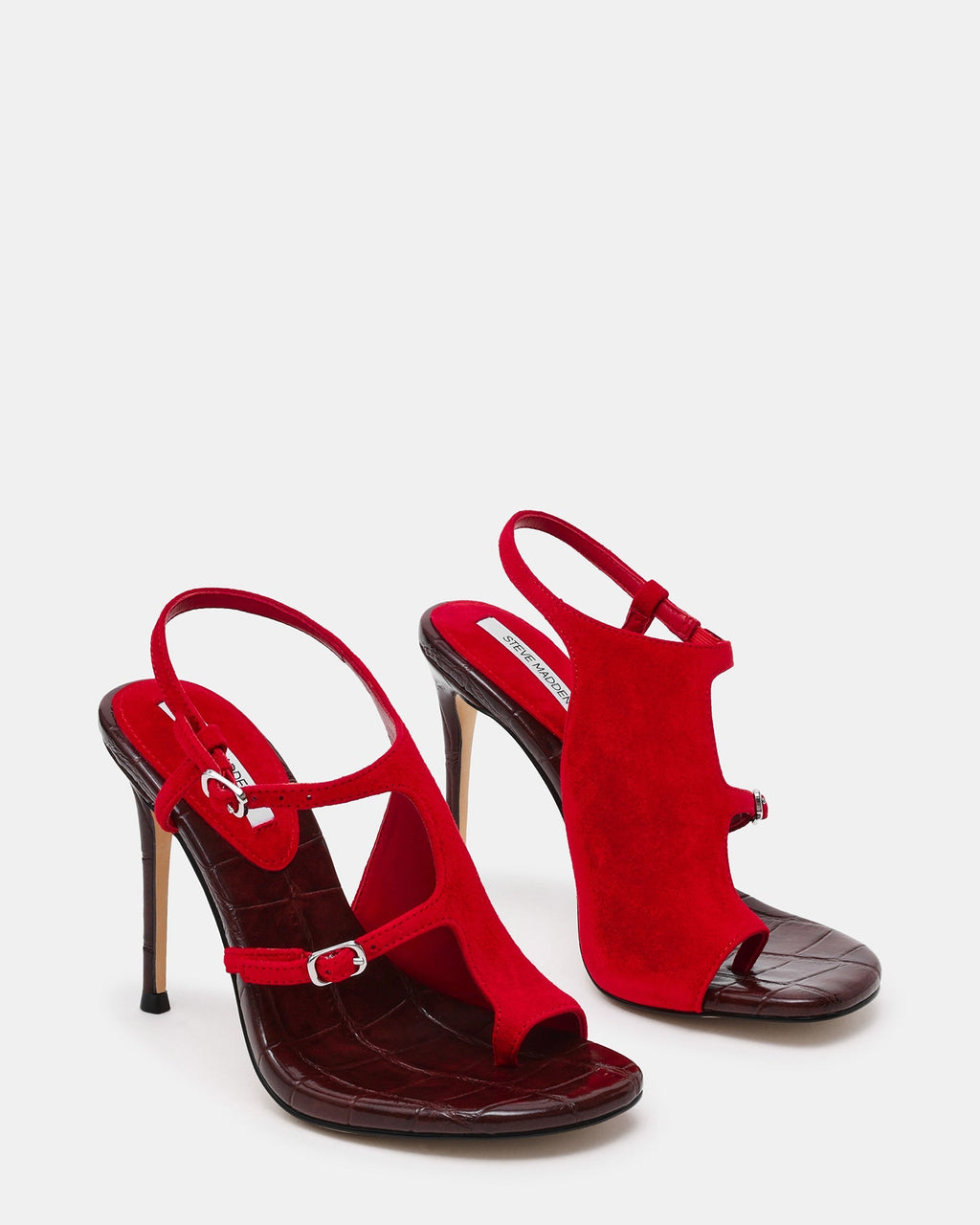 TALLIE RED SUEDE