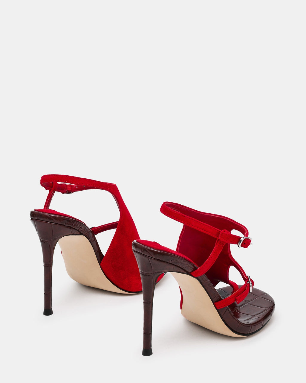 TALLIE RED SUEDE